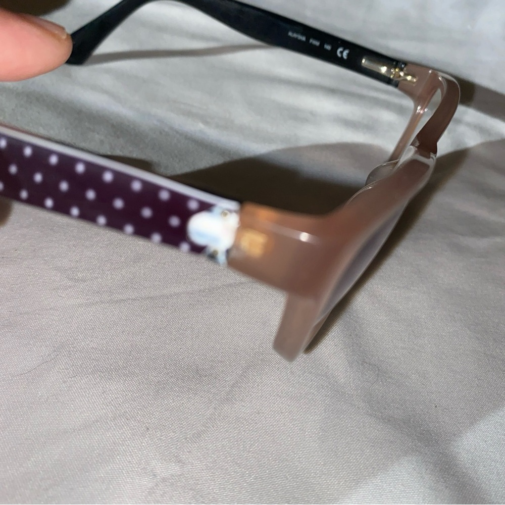 Kate Spade pink Rectangular Eyeglass Frames - image 9